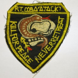 Insigne tissu US Vietnam  RT cobaatack       ref bo 22