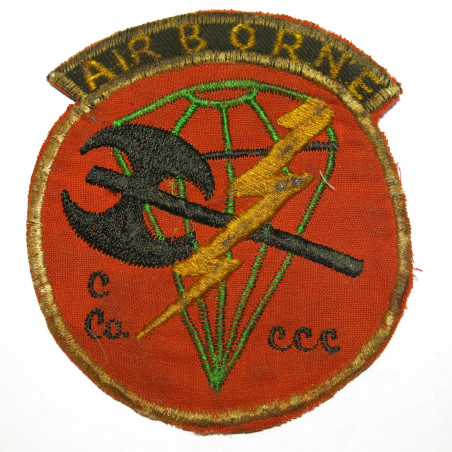 Insigne tissu US Vietnam  Airborne CCC CO       ref bo 22