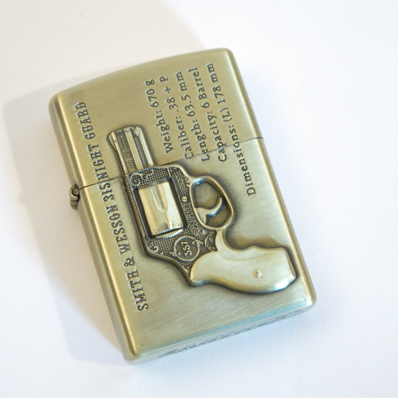 Briquet style Zippo  Smith et Wesson 315