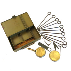 Boite de nettoyage réglementaire US army Colt 45 39/45