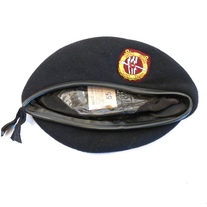 Béret ARVN US Vietnam Ref be80