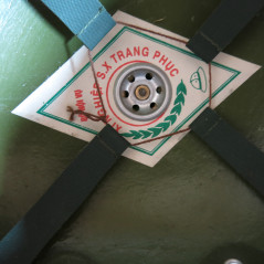 Casque tropical ancien Vietnam