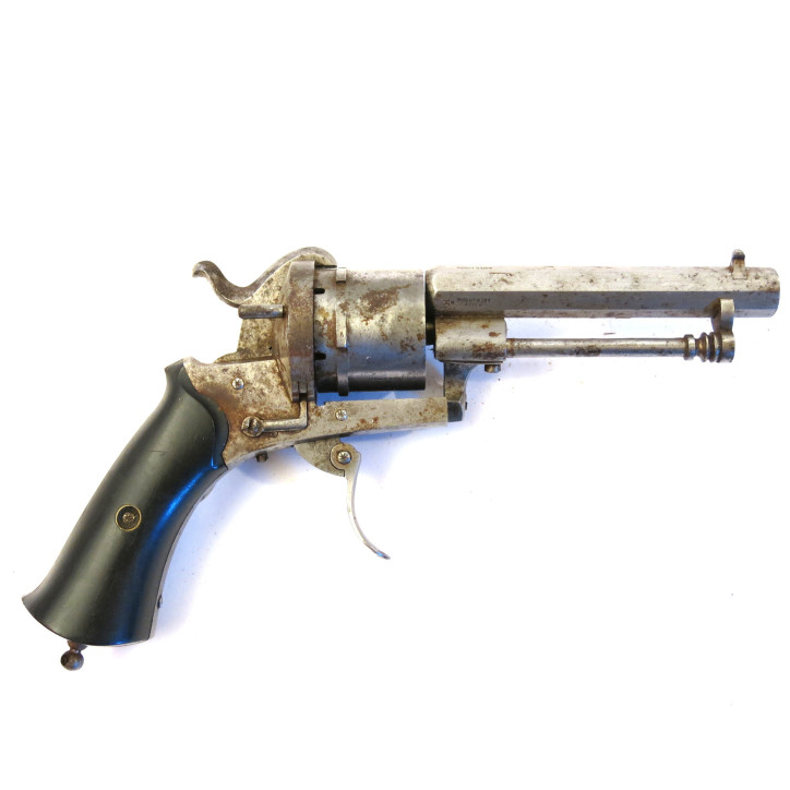 Revolver St Etienne 7mm à broche 