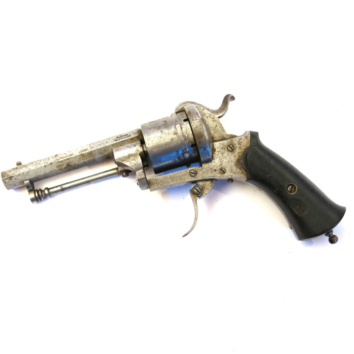 Revolver St Etienne 7mm à broche 