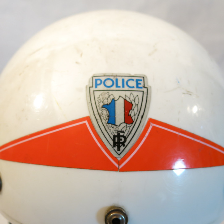 Casque motard police France ref ca327  box 6