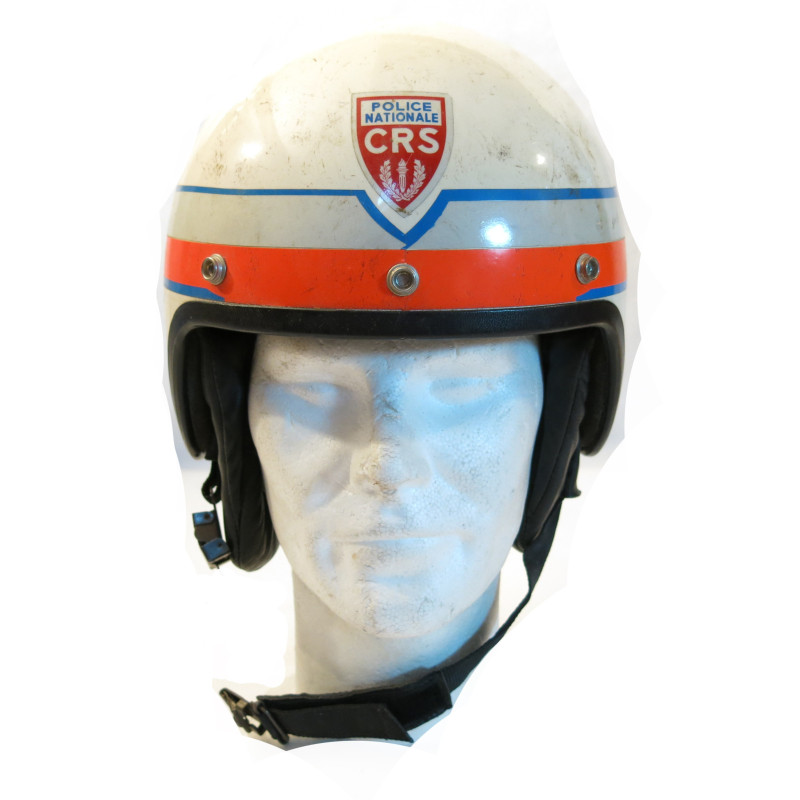 Casque motard France  police CRS ref ca 355 box 6 