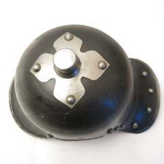 Coque nue de casque à pointe Prussien Allemand black