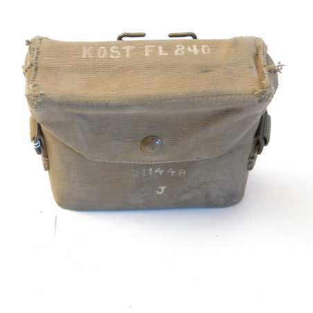 Porte jumelles toile original Anglais daté 1940 ref un 3