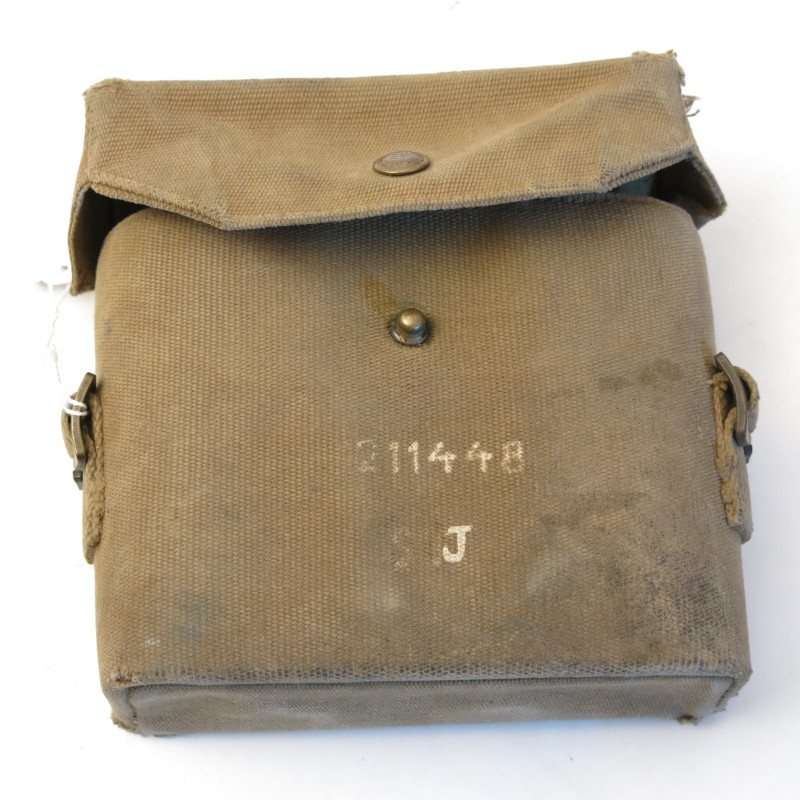 Porte jumelles toile original Anglais daté 1940 ref un 3 