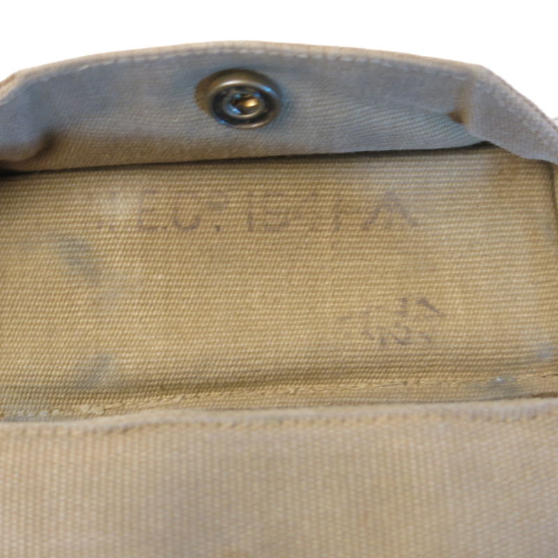 Porte jumelles toile original Anglais daté 1940 ref un 3 