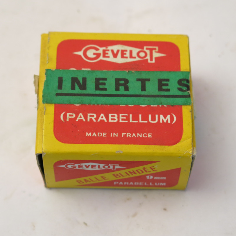 Boite vide 7.65 Gevelot ref 130