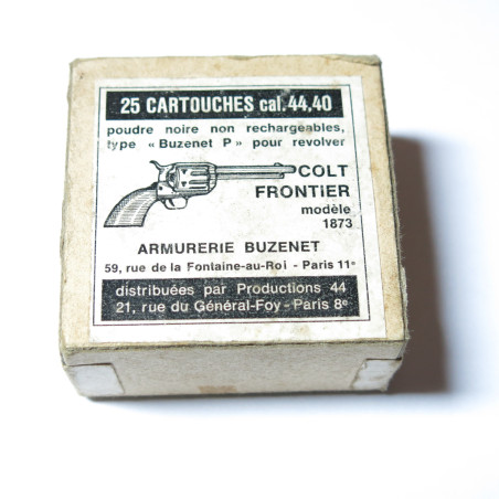 Boite vide cartouches 44/40 Buzenet c31