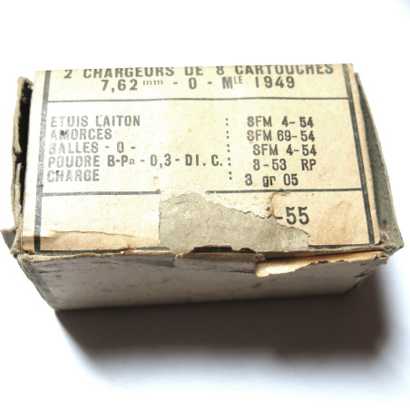 Boite vide 2 clips 30.06 France 1955 ref 2 FR48