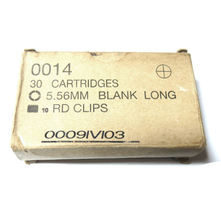 Boite vide cartouche 5.56 ref 1 c29