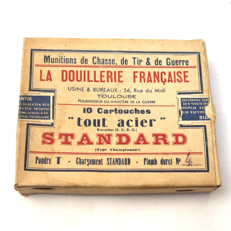 Boite cartouche vide 12 la douillerie Française bo110 