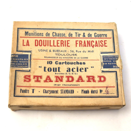 Boite cartouche vide 12 la douillerie Française bo110