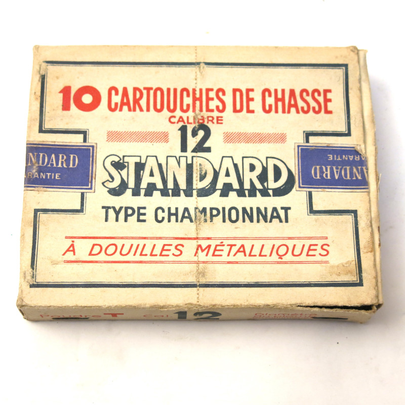 Boite cartouche vide 12 championat    bo110 