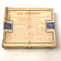 Boite cartouche vide 12 championat bo110