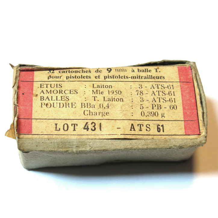 Boite vide 9 para tracante France 1964  France 