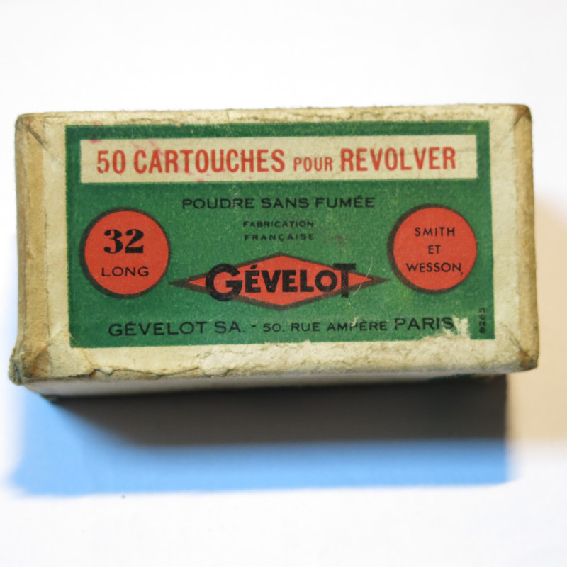Boite vide cartouche 32 long Gevelot c26