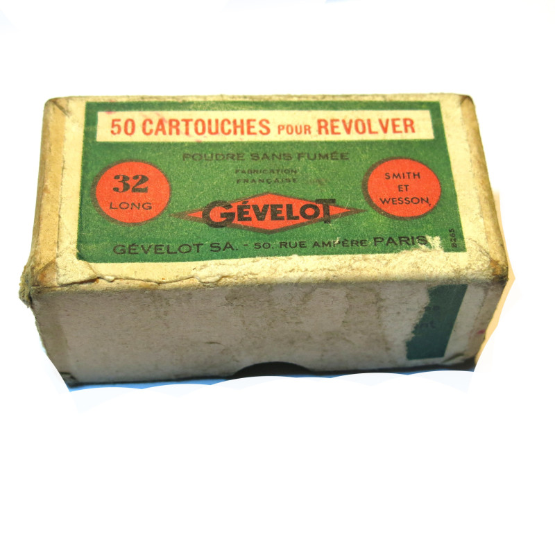 Boite vide cartouche 32 long Gevelot c26