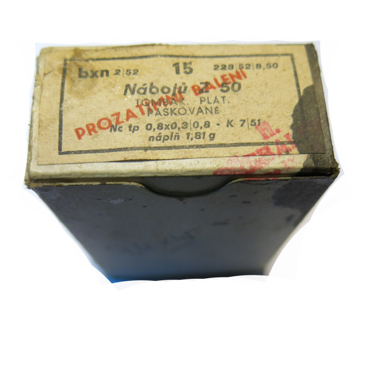 Boite vide cartouche 7.92 Mauser  Yougoslave  c31