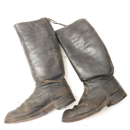 Paire de bottes cuir originale Allemande  WH ref bo16