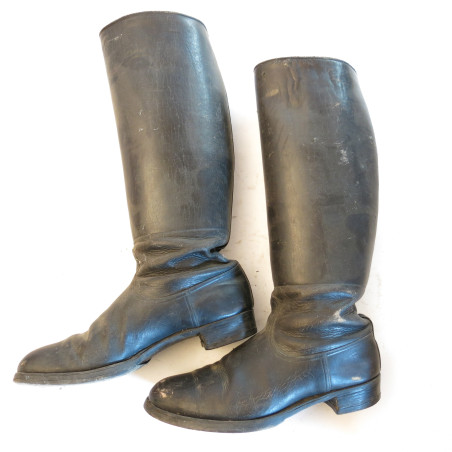Paire de bottes cuir originale Allemandes WH ref bo55