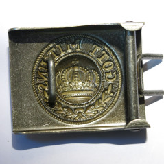 Boucle argentée  Prussienne Allemande  14/18 REPRO 