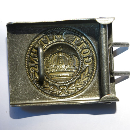 Boucle argentée  Prussienne Allemande  14/18 REPRO 