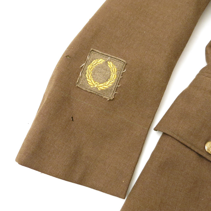 Coat wool serge OD Veste  US 1942 ref bo 412