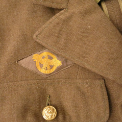 Coat wool serge OD Veste  US 1942 ref bo 412