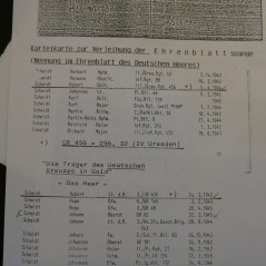 Photo dédicacée  Ritterkreuz 1944 Hubert Schmidt Gigo  ref 