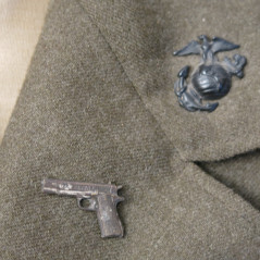 Ensemble coiffure veste jupe chemise US  Marines women Nancy York 