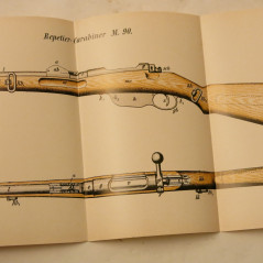 Livre d'instruction fusil Repetier  carabiner M90 et16