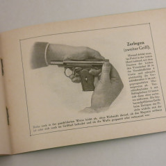 Livre d'instruction pistolet  Sauer et Sohn 6.35 ou 7.65 et16