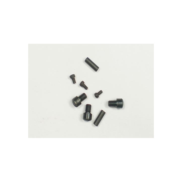 Jeu de vis + contrevis et axe pour montage short rail