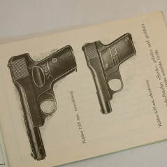 Livre d'instruction pistolet  Stock 6.35 ou 7.65 et16
