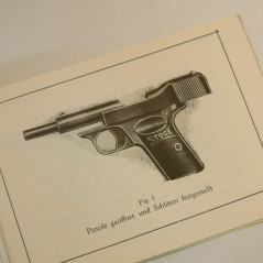 Livre d'instruction pistolet  Stock 6.35 ou 7.65 et16