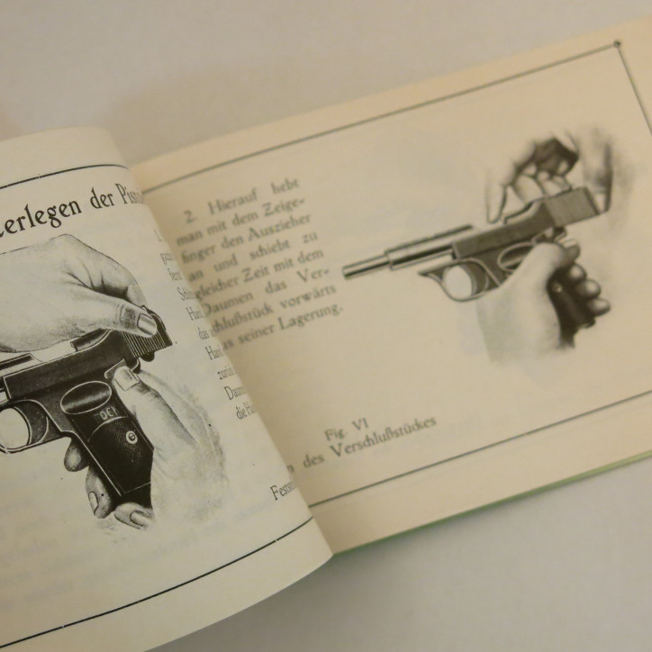 Livre d'instruction pistolet  Stock 6.35 ou 7.65 et16