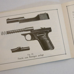 Livre d'instruction pistolet  Stock 6.35 ou 7.65 et16