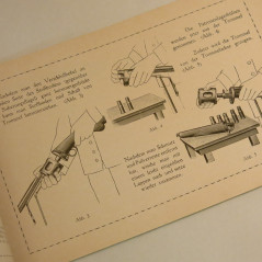 Livre d'instruction fusil Becker Flinte et16