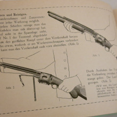 Livre d'instruction fusil Becker Flinte et16