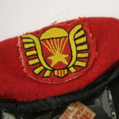 Beret rouge parachutiste  ARVN US Vietnam ref vn59