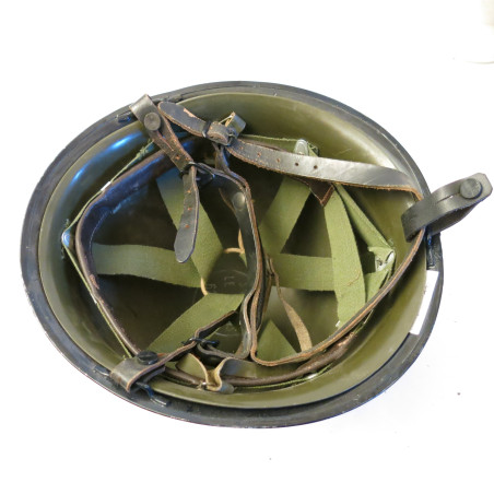 Casque type jugulaire 3 points Francais Gendarmerie maritime  ref ca 122  box 12 