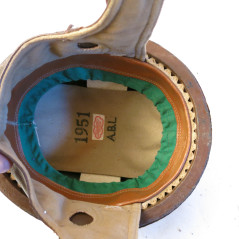 Casque moto Belge Levior ABL  1951  ref ca331 box 13 