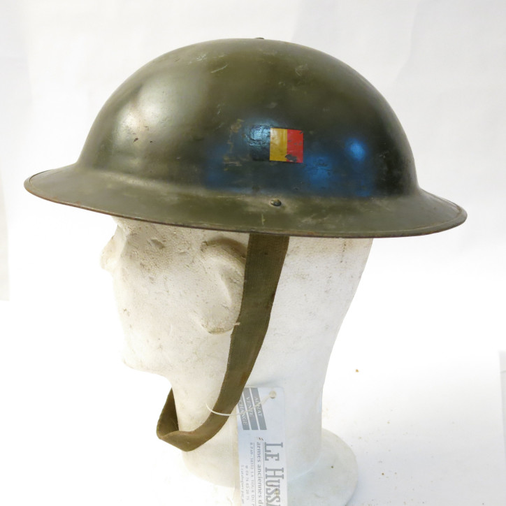Casque armée Belge 1949  type Anglais ref ca 154 box 15 