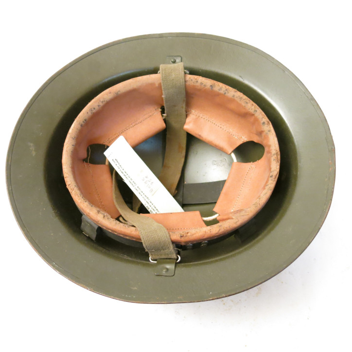 Casque armée Belge 1949  type Anglais ref ca 154 box 15 