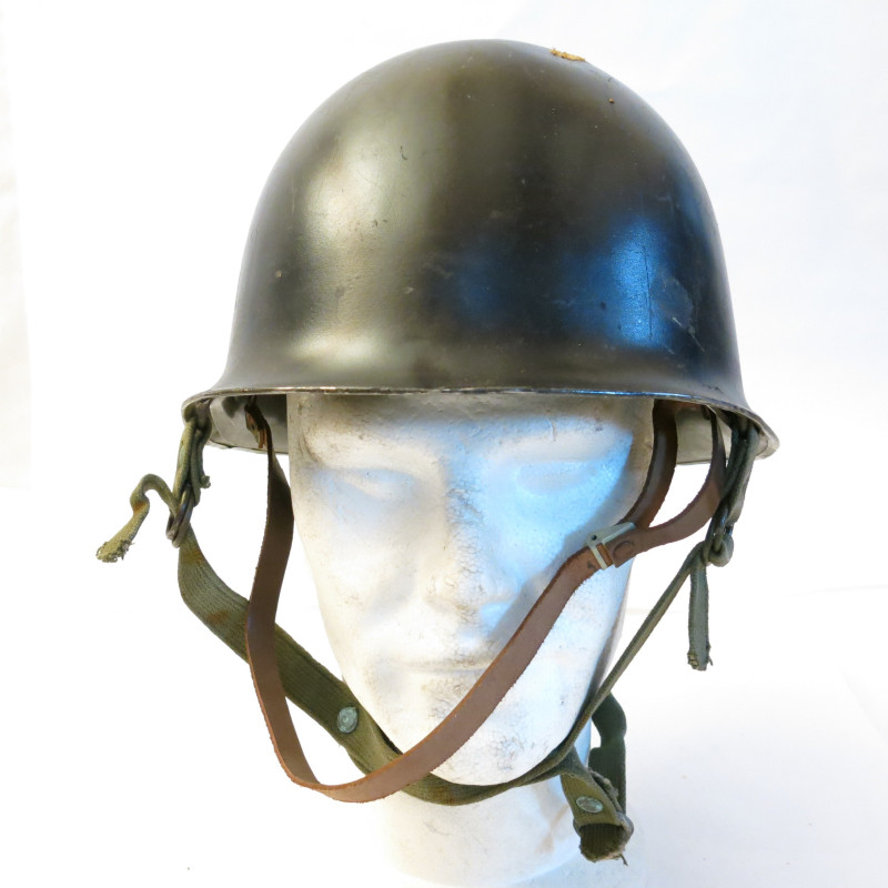 Casque type jugulaire 3 points Francais Gendarmerie  ref ca 155  box 16