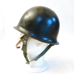 Casque type jugulaire 3 points Francais Gendarmerie  ref ca 155  box 16